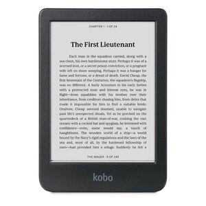 Black Kobo Clara eBook Reader with Black Case